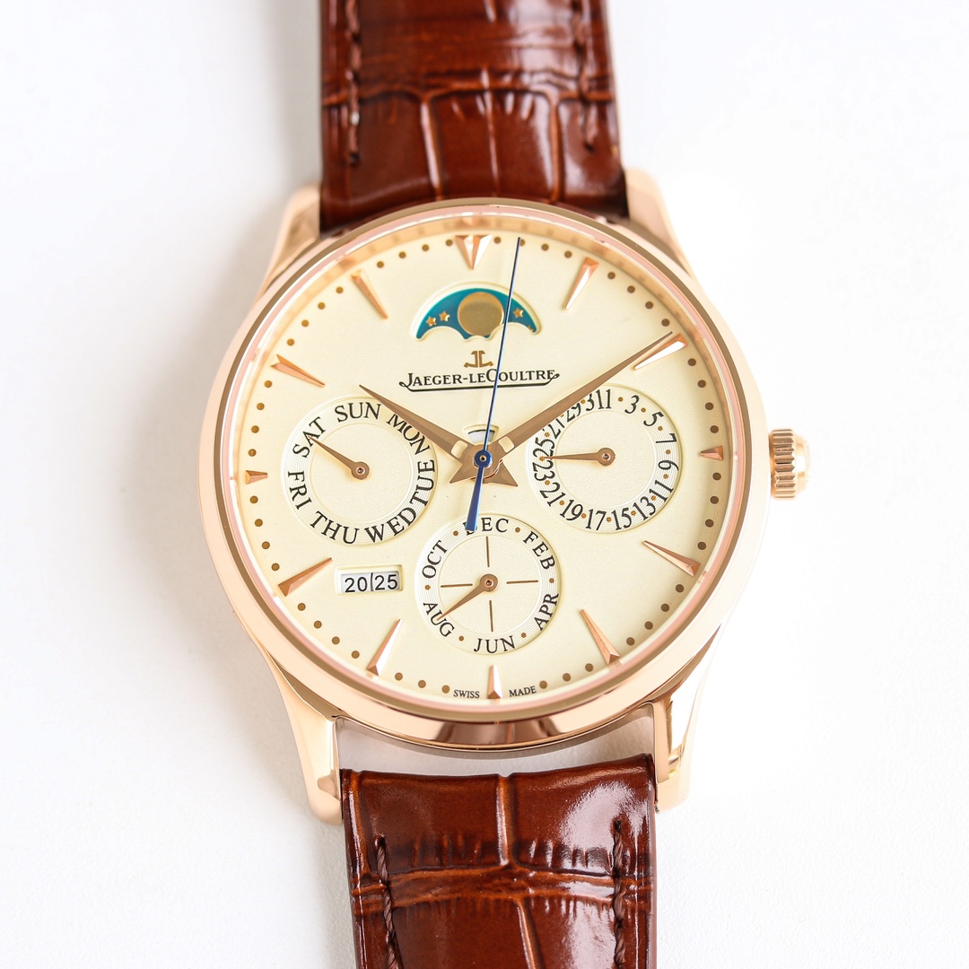 High-End Automatic Wristwatch with 10,000-Year Calendar Function