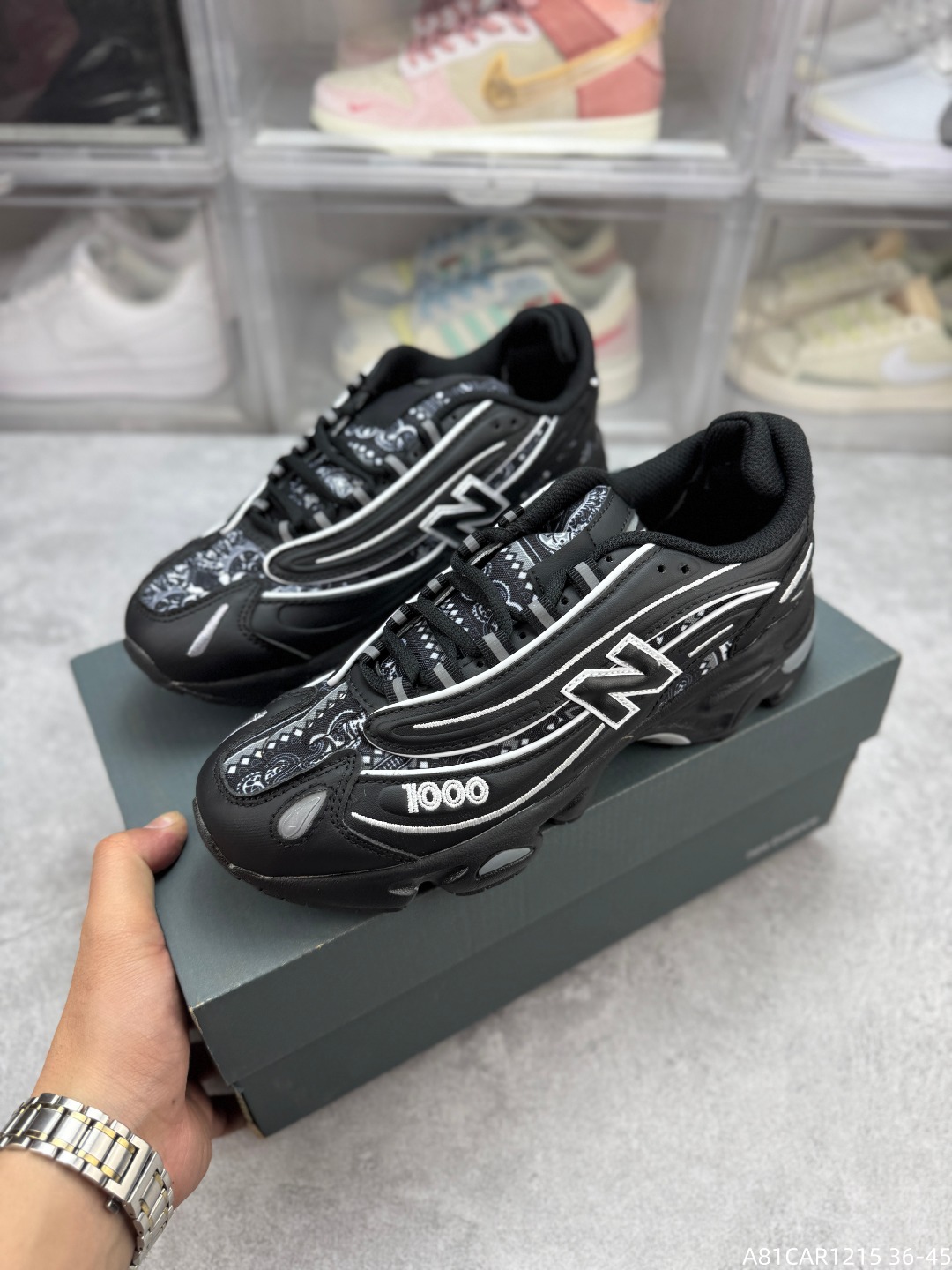 🈴️ 💰130 NB New Balance 男女鞋女鞋休闲复古缓震跑鞋老爹鞋运动鞋 M1000WA #A81CAR1215