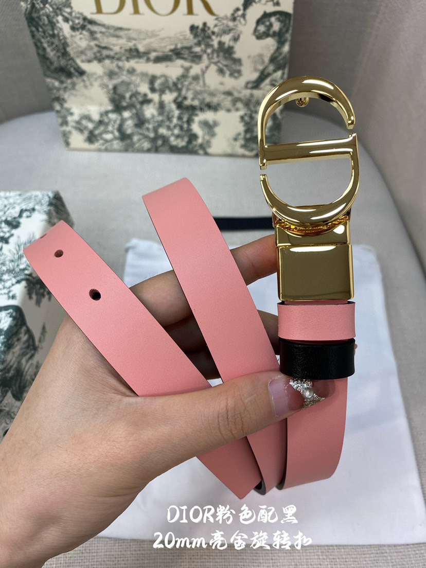 dior迪奧新款💫官網系列 明星走秀款 全力打造精緻優雅心備佳品，五金採用精湛的處理工藝，進口貴族牛皮 適用百搭腰飾裙帶