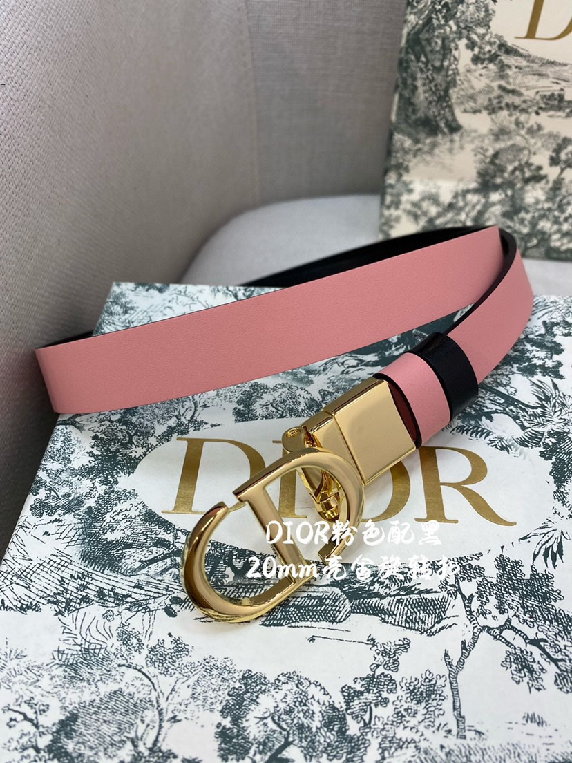 dior迪奧新款💫官網系列 明星走秀款 全力打造精緻優雅心備佳品，五金採用精湛的處理工藝，進口貴族牛皮 適用百搭腰飾裙帶
