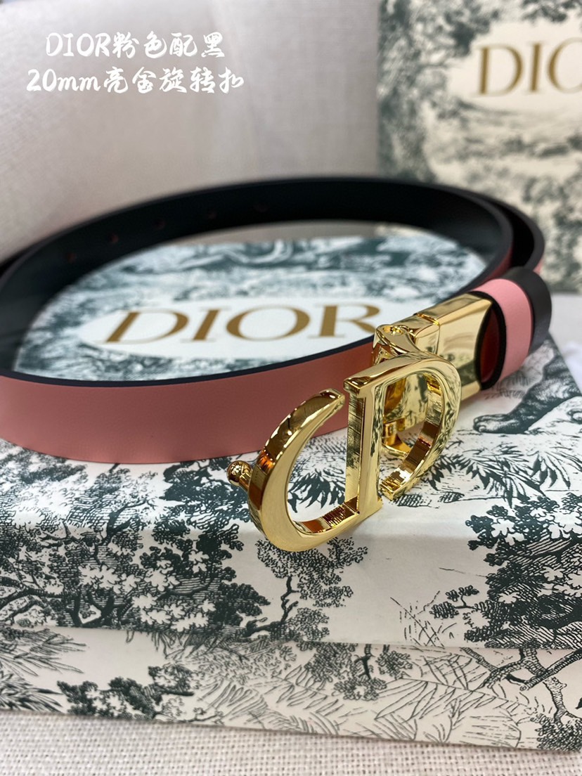 dior迪奧新款💫官網系列 明星走秀款 全力打造精緻優雅心備佳品，五金採用精湛的處理工藝，進口貴族牛皮 適用百搭腰飾裙帶