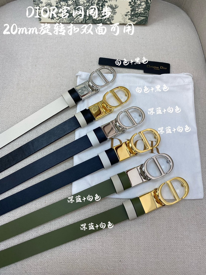 dior迪奧新款💫官網系列 明星走秀款 全力打造精緻優雅心備佳品，五金採用精湛的處理工藝，進口貴族牛皮 適用百搭腰飾裙帶