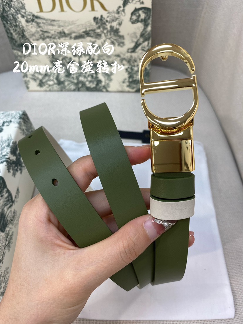 dior迪奧新款💫官網系列 明星走秀款 全力打造精緻優雅心備佳品，五金採用精湛的處理工藝，進口貴族牛皮 適用百搭腰飾裙帶