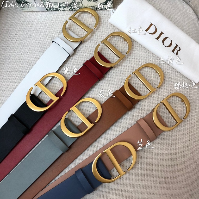 Dior迪奧明星同款 💫官網系列 明星走秀款 全力打造精緻優雅心備佳品，五金採用精湛的處理工藝，進口貴族牛皮 適用百搭腰