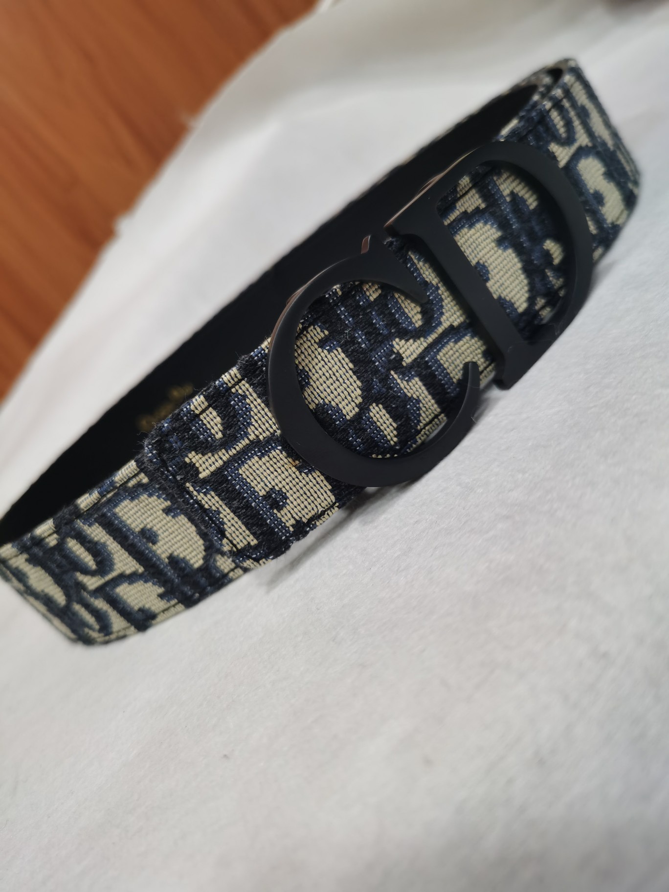 爆款男士迪奥，马鞍皮带 宽度3.5