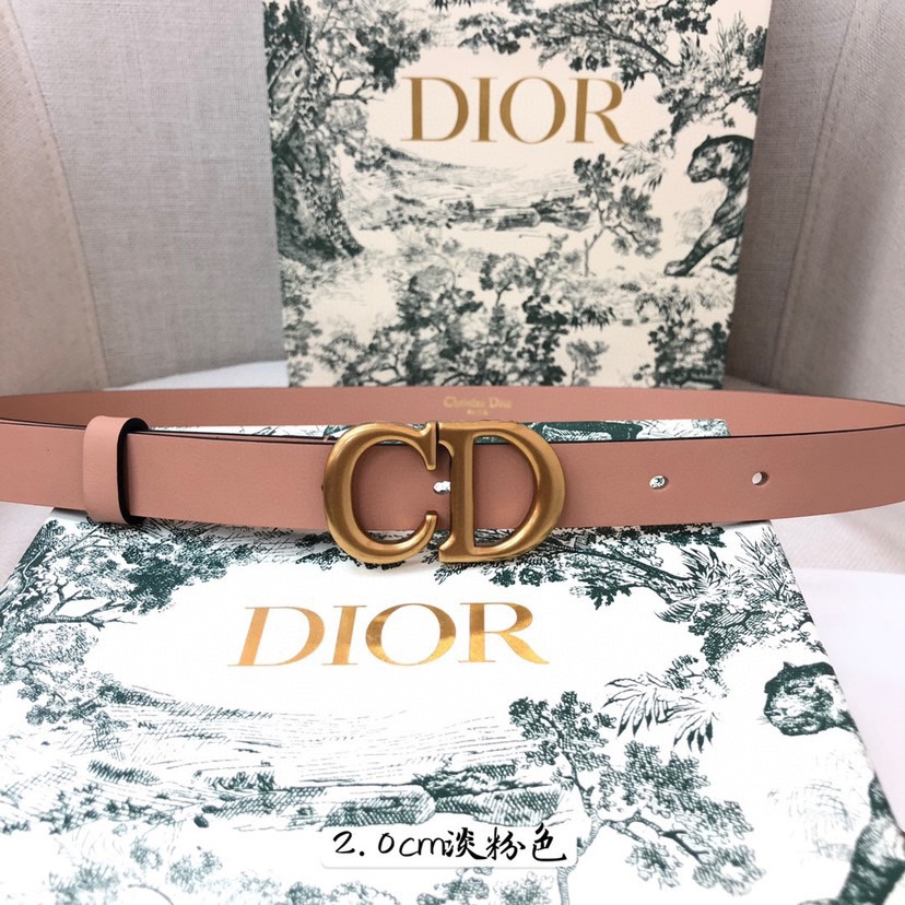 迪奥Dior明星同款 💫官网系列 明星走秀款 全力打造精致优雅心备佳品，五金采用精湛的处理工艺，进口贵族牛皮 适用百搭腰