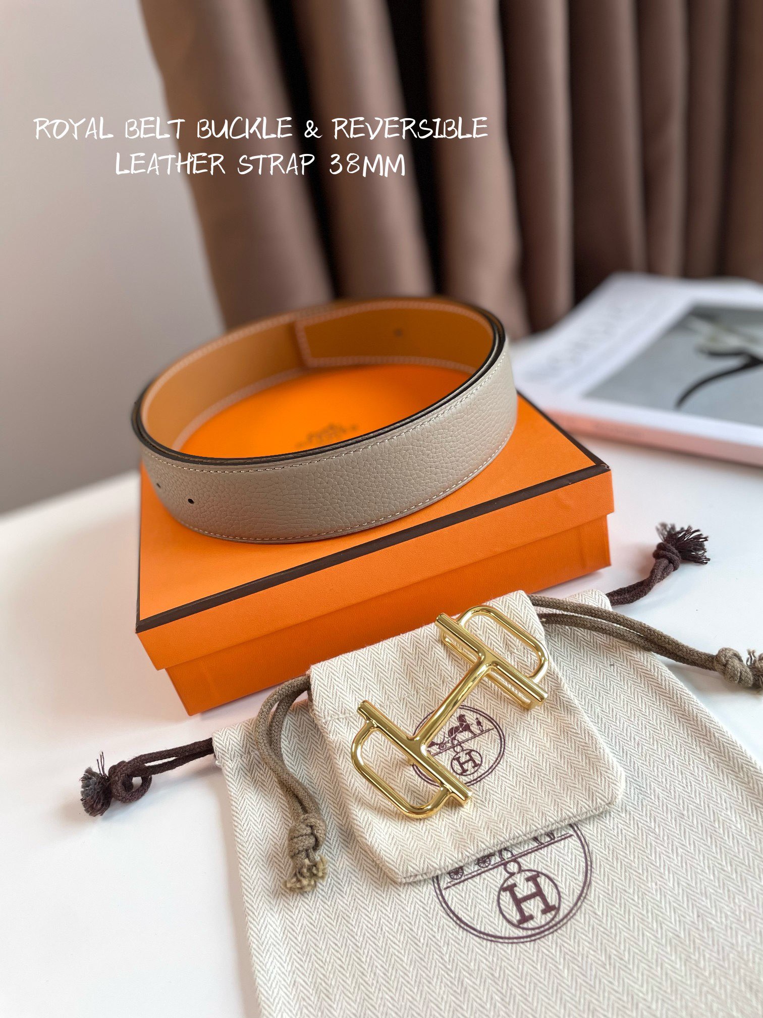 爱马仕Hermes-ROYAL BELT BUCKLE & REVERSIBLE LEATHER STR