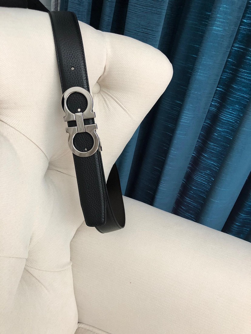 菲拉格慕 ferragamo 代购原单腰带，特殊渠道正品工厂代工，商务时尚百搭，宽度3.5cm