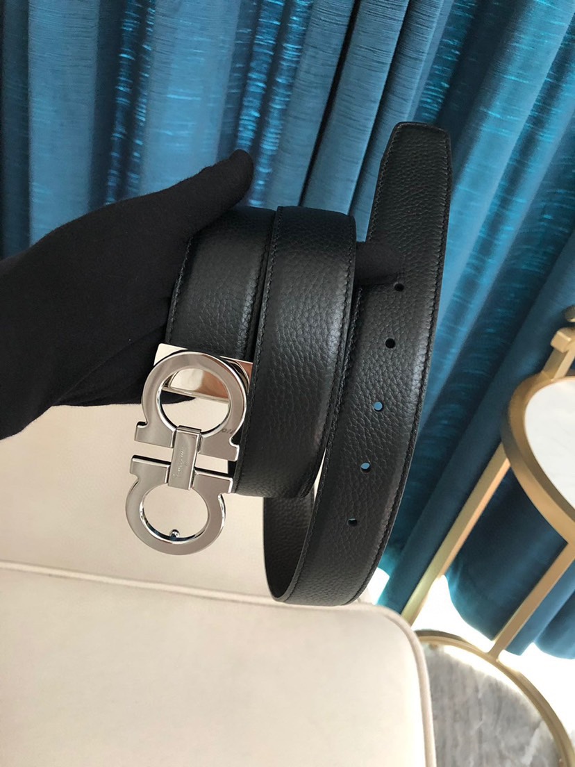 菲拉格慕 ferragamo 代购原单腰带，特殊渠道正品工厂代工，商务时尚百搭，宽度3.5cm