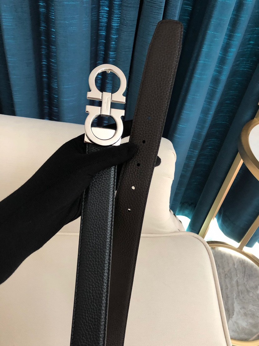 菲拉格慕 ferragamo 代购原单腰带，特殊渠道正品工厂代工，商务时尚百搭，宽度3.5cm