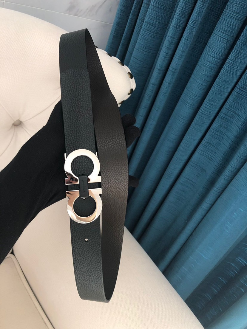 菲拉格慕 ferragamo 代购原单腰带，特殊渠道正品工厂代工，商务时尚百搭，宽度3.5cm