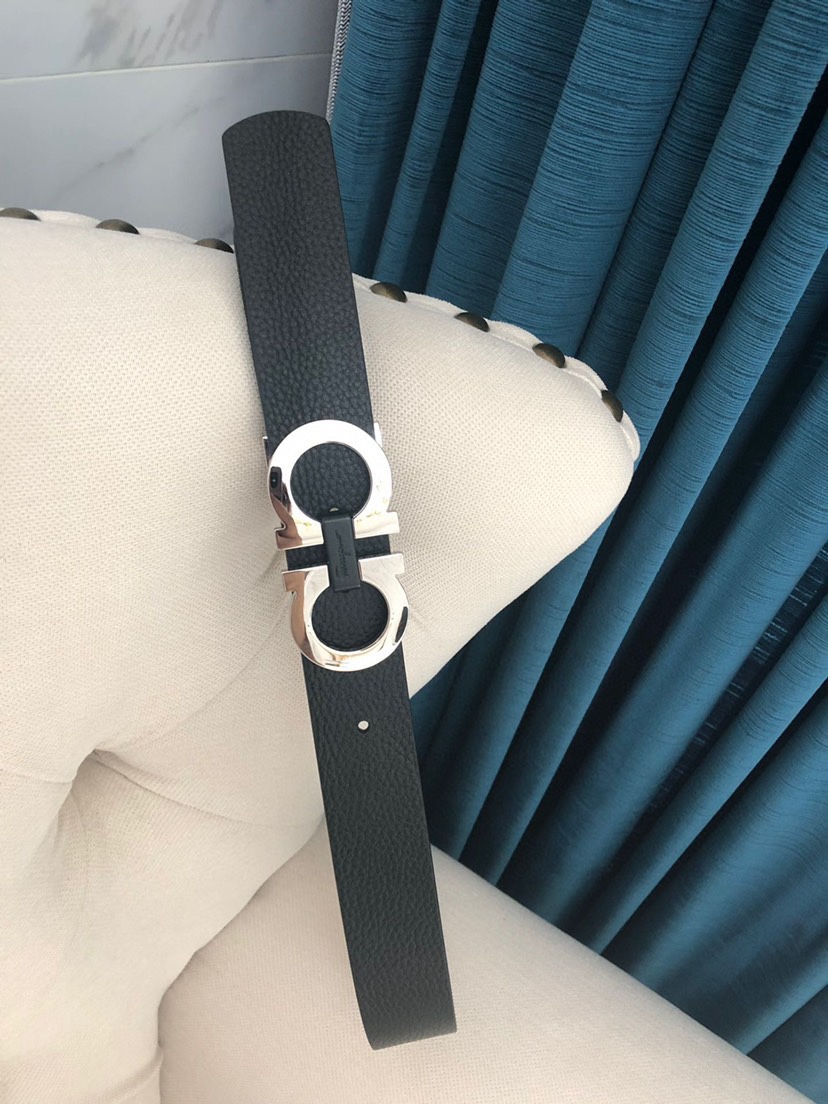 菲拉格慕 ferragamo 代购原单腰带，特殊渠道正品工厂代工，商务时尚百搭，宽度3.5cm