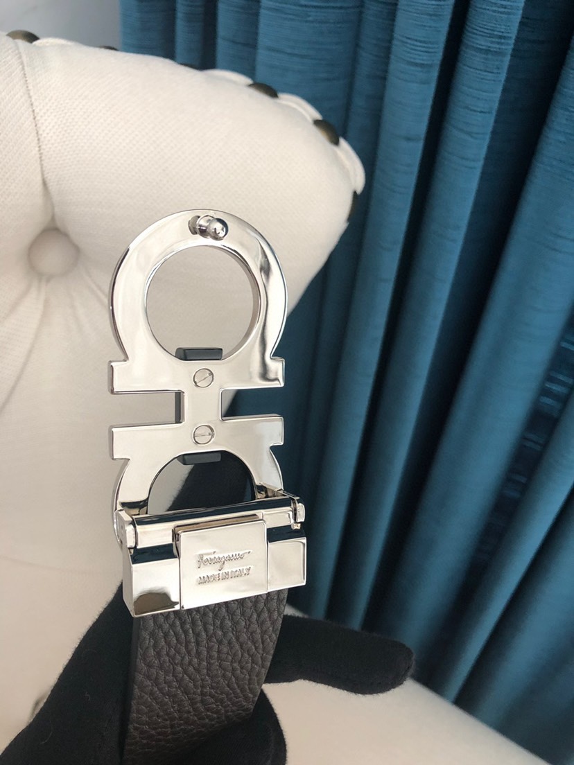 菲拉格慕 ferragamo 代购原单腰带，特殊渠道正品工厂代工，商务时尚百搭，宽度3.5cm