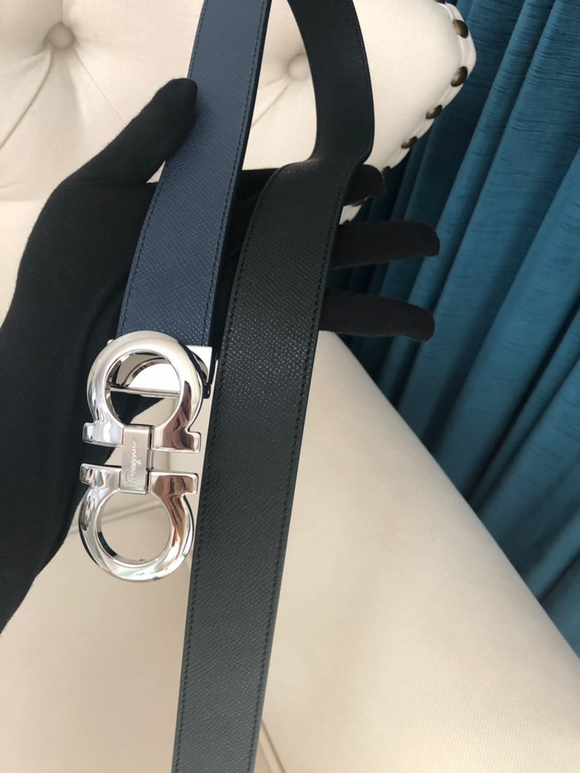 菲拉格慕 ferragamo 代购原单腰带，特殊渠道正品工厂代工，商务时尚百搭，宽度3.5cm