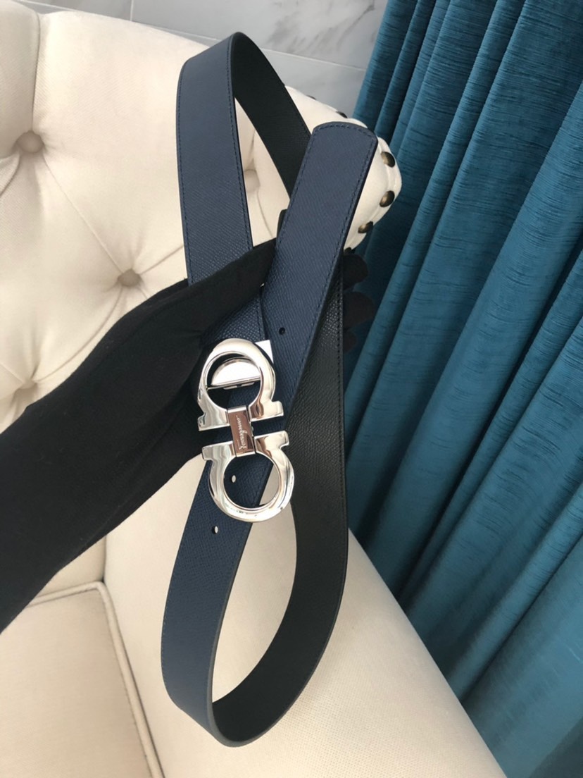 菲拉格慕 ferragamo 代购原单腰带，特殊渠道正品工厂代工，商务时尚百搭，宽度3.5cm