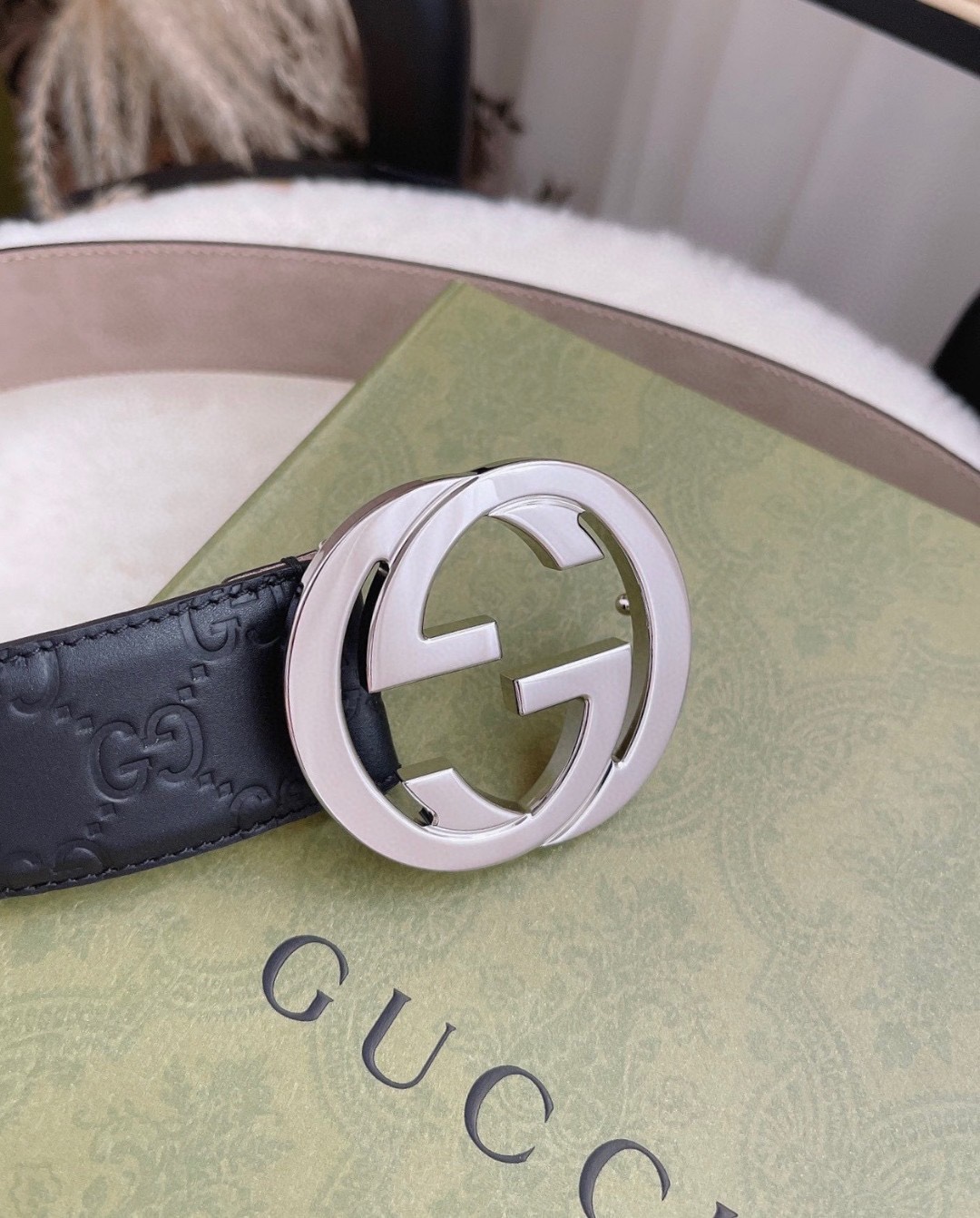 古驰经典爆款 男士宽度3.8