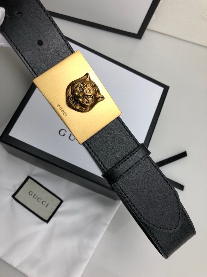 古驰3.8cm，双面顶级进口小牛皮，手感柔软舒适，搭配纯铜仿古扣，款式简单百搭，