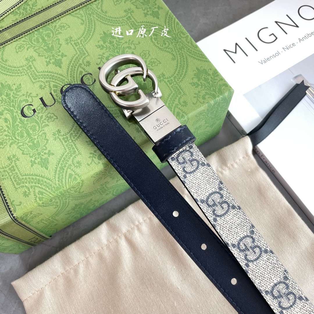 gucci 最新专柜系列兰花 款号  92tin 4075 双面进口原厂防水Pvc材质 比牛皮还耐用 宽