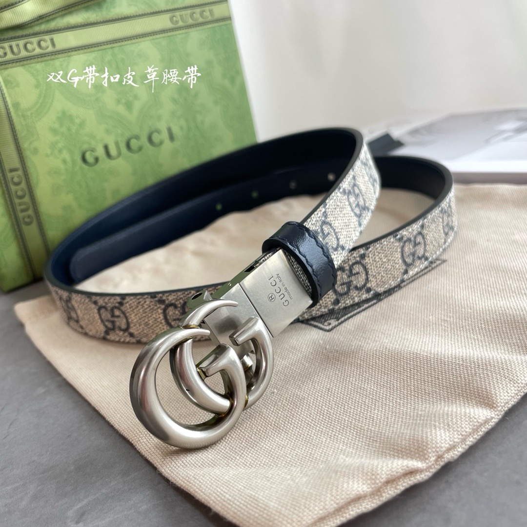 gucci 最新专柜系列兰花 款号  92tin 4075 双面进口原厂防水Pvc材质 比牛皮还耐用 宽