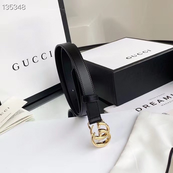 古驰Gucci✨💫  马卡龙色系. 2.0cm精品  双面小牛皮腰带经典款.