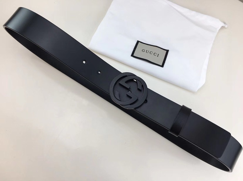 gucci 38mm 平面ssima 单层皮 无夹层 精选上等树糕皮 专柜手工 双线工艺 零伤疤 完美演