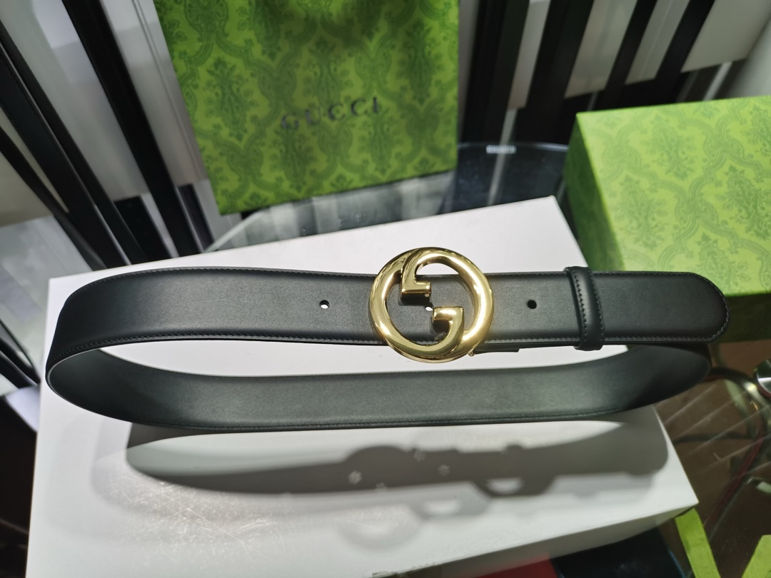 精品 古驰新品4.0cm