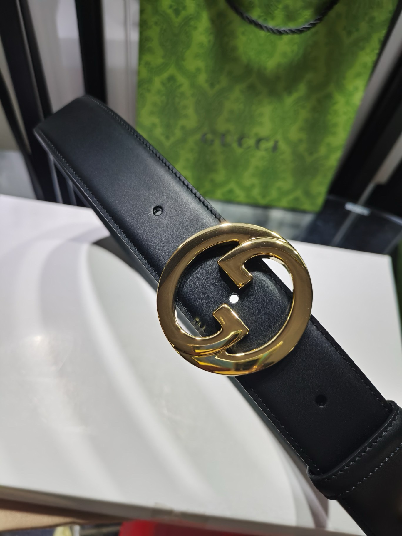 精品 古驰新品4.0cm