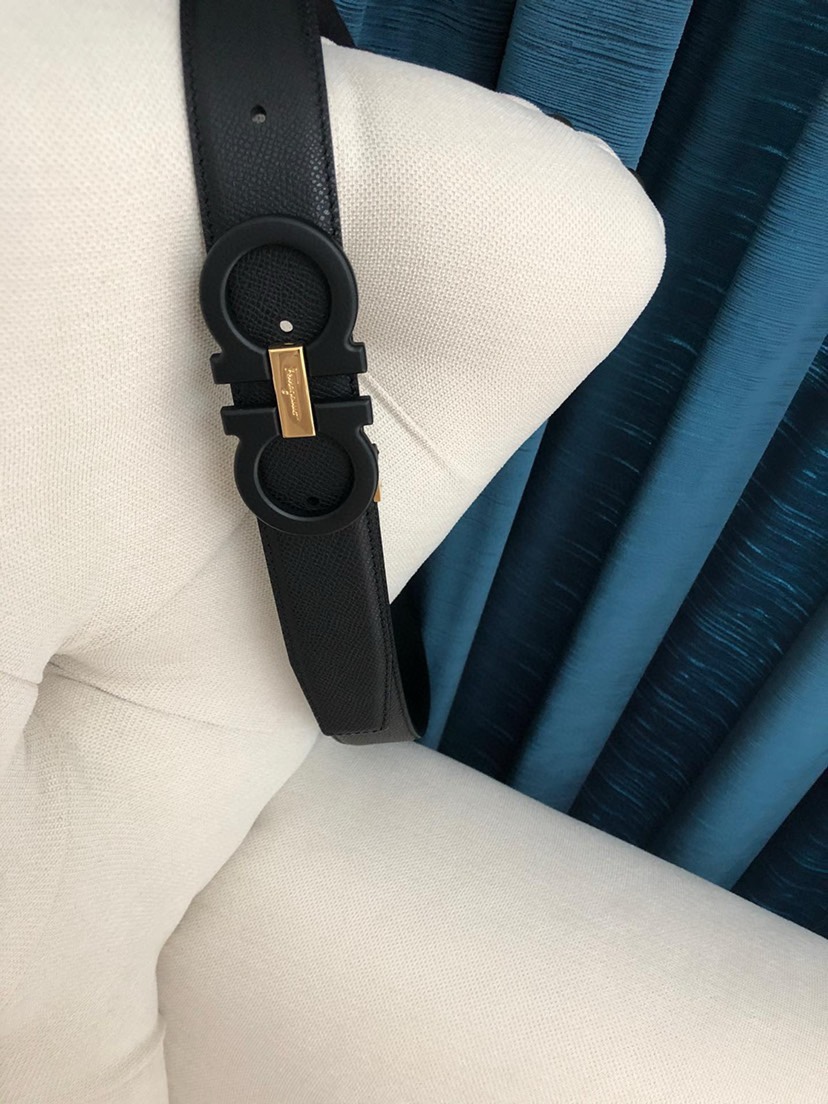 菲拉格慕 ferragamo 代购原单腰带，特殊渠道正品工厂代工，商务时尚百搭，宽度3.5cm