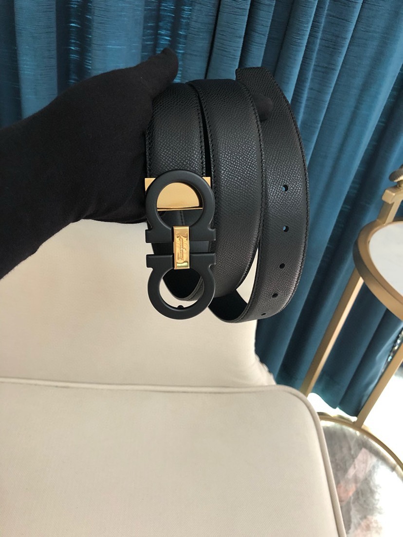 菲拉格慕 ferragamo 代购原单腰带，特殊渠道正品工厂代工，商务时尚百搭，宽度3.5cm