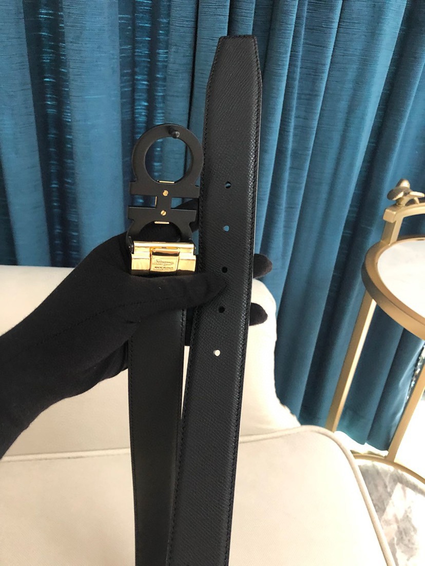 菲拉格慕 ferragamo 代购原单腰带，特殊渠道正品工厂代工，商务时尚百搭，宽度3.5cm