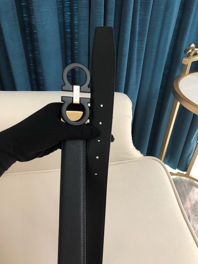 菲拉格慕 ferragamo 代购原单腰带，特殊渠道正品工厂代工，商务时尚百搭，宽度3.5cm