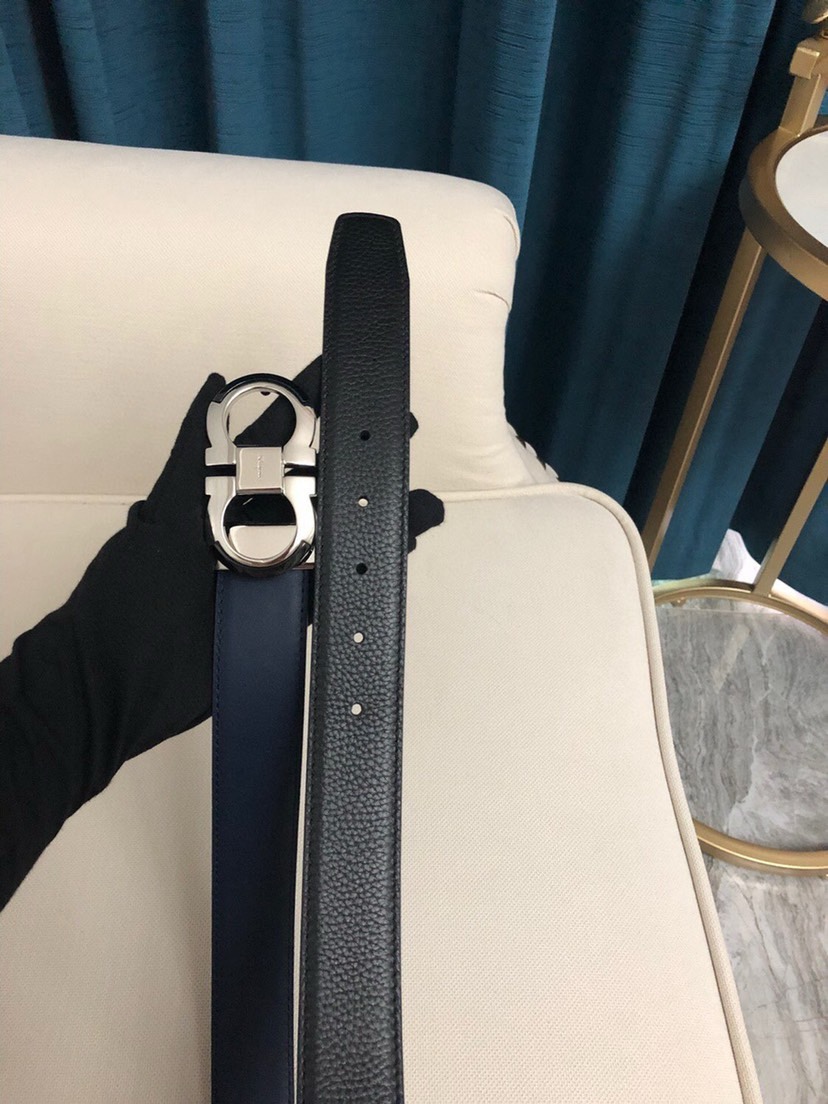 菲拉格慕 ferragamo 代购原单腰带，特殊渠道正品工厂代工，商务时尚百搭，宽度3.5cm