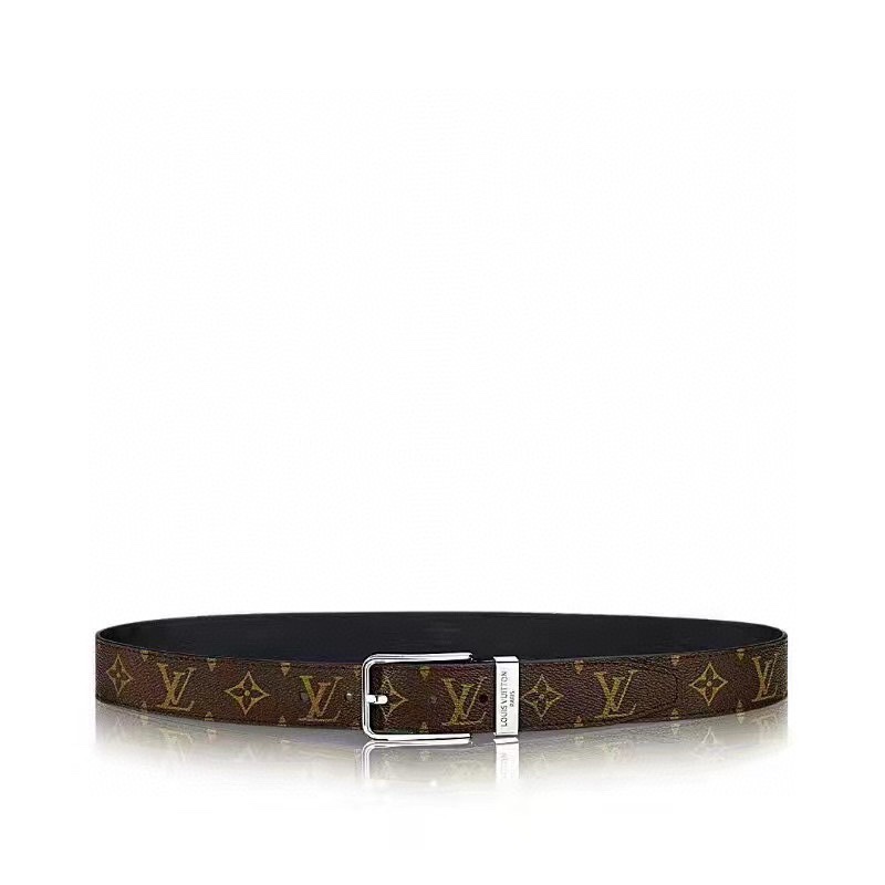 LV 男士皮带 顶级原单专柜品质 原厂皮料 精致做工 这款全新入门级腰带采用Monogram图案设计，是