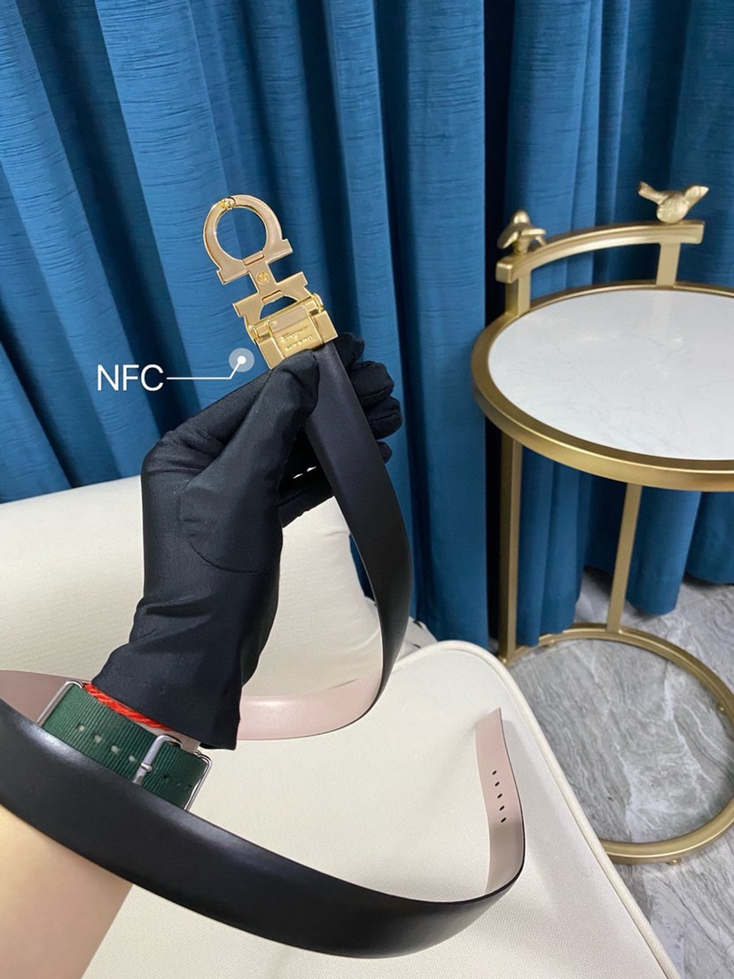 菲拉格慕 ferragamo 代购原单腰带，特殊渠道正品工厂代工，商务时尚百搭，宽度2.5cm