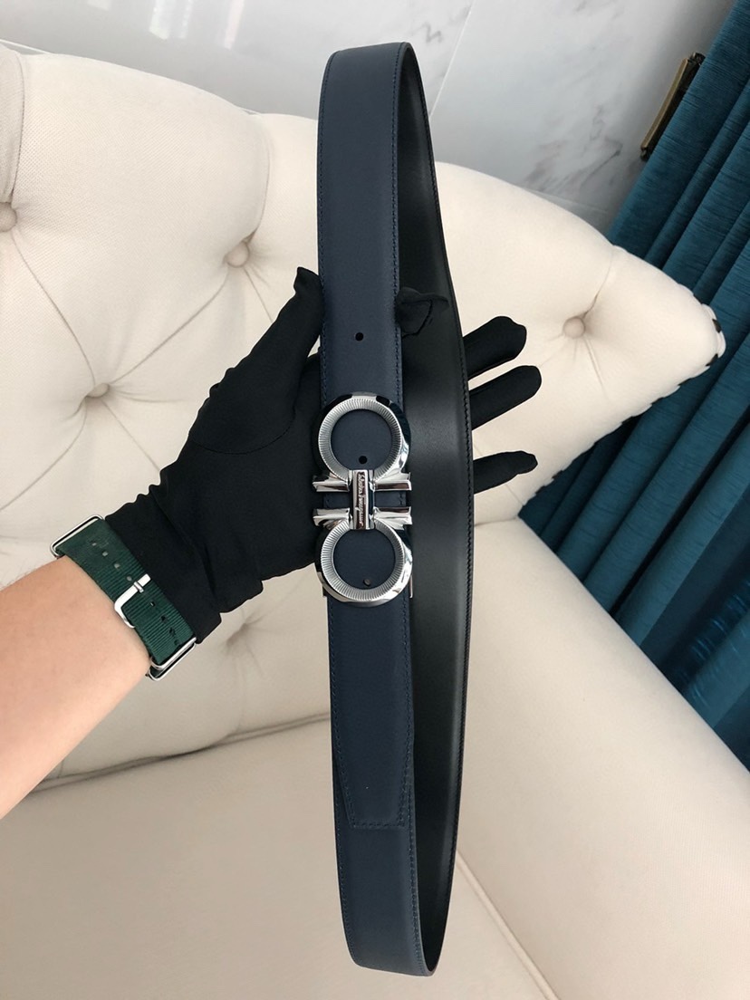 菲拉格慕 ferragamo 代购原单腰带，特殊渠道正品工厂代工，商务时尚百搭，宽度3.5cm