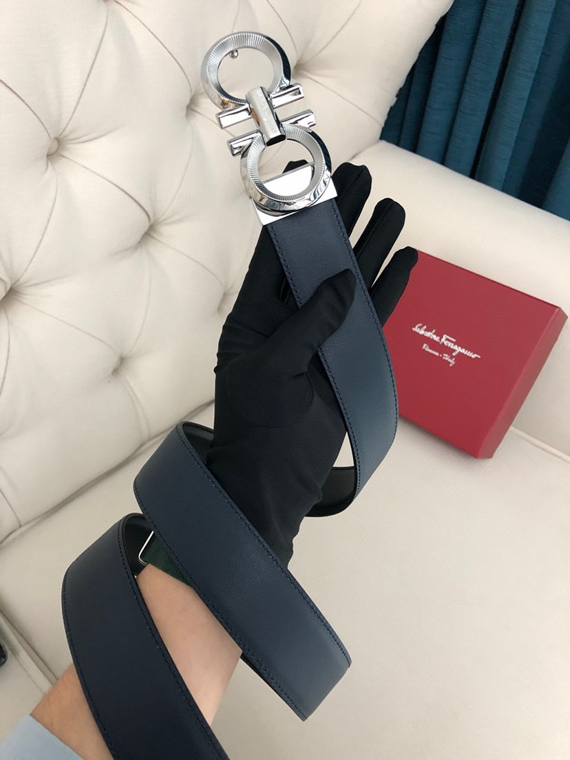 菲拉格慕 ferragamo 代购原单腰带，特殊渠道正品工厂代工，商务时尚百搭，宽度3.5cm