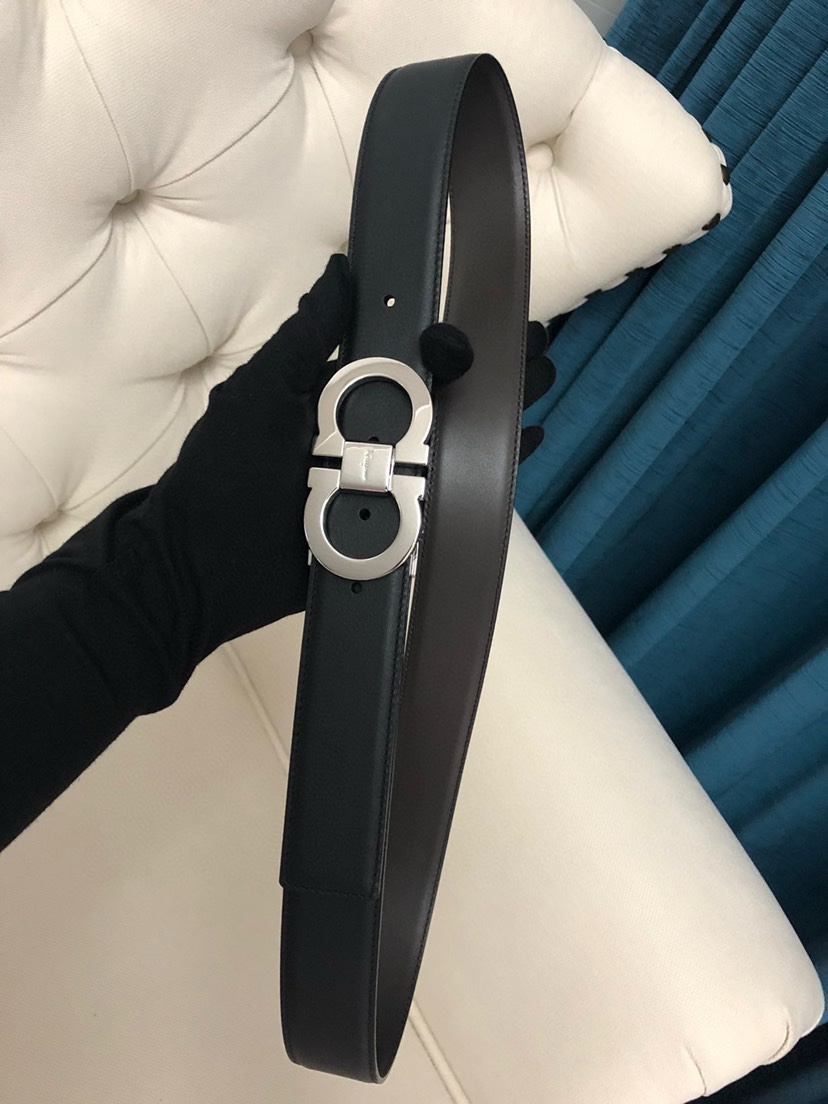 菲拉格慕 ferragamo 代购原单腰带，特殊渠道正品工厂代工，商务时尚百搭，宽度3.5cm