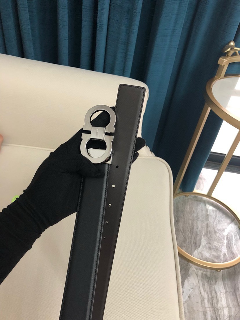菲拉格慕 ferragamo 代购原单腰带，特殊渠道正品工厂代工，商务时尚百搭，宽度3.5cm