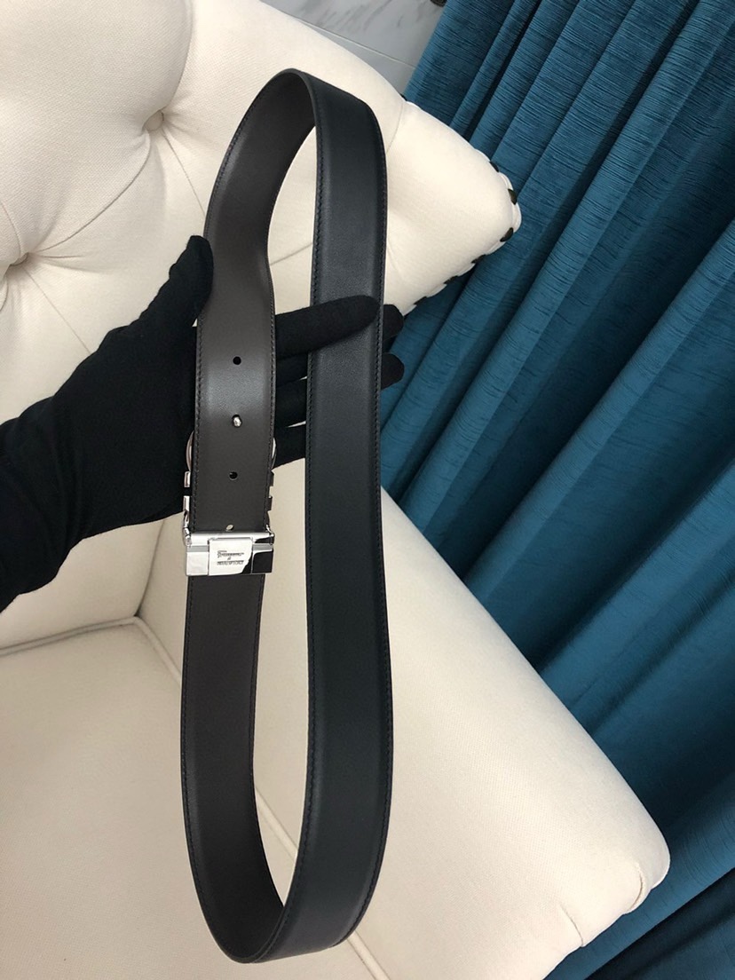 菲拉格慕 ferragamo 代购原单腰带，特殊渠道正品工厂代工，商务时尚百搭，宽度3.5cm