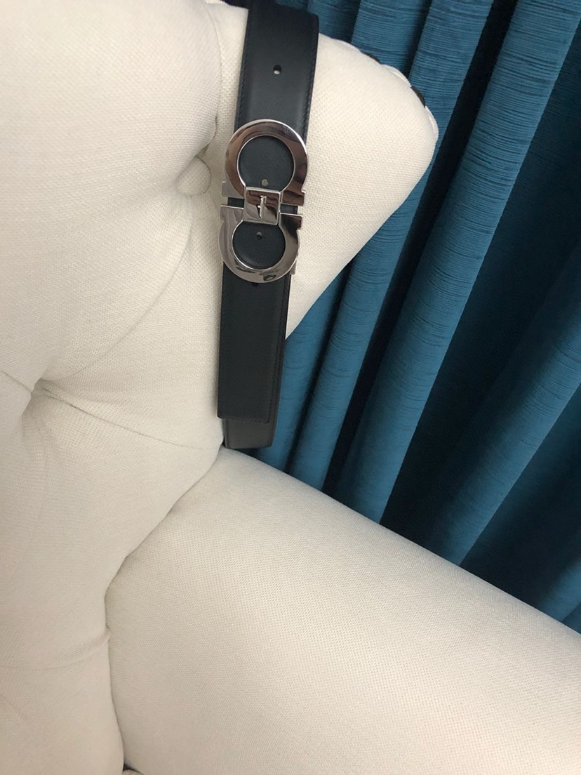 菲拉格慕 ferragamo 代购原单腰带，特殊渠道正品工厂代工，商务时尚百搭，宽度3.5cm