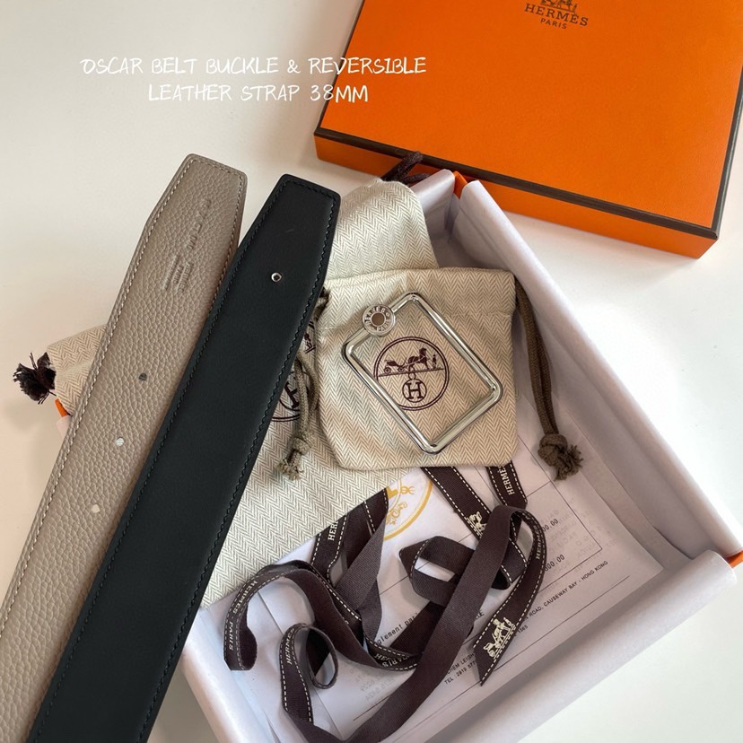 爱马仕官网同步 Hermes-OSCAR BELT BUCKLE & REVERSIBLE LEATHE