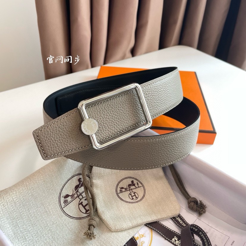 爱马仕官网同步 Hermes-OSCAR BELT BUCKLE & REVERSIBLE LEATHE
