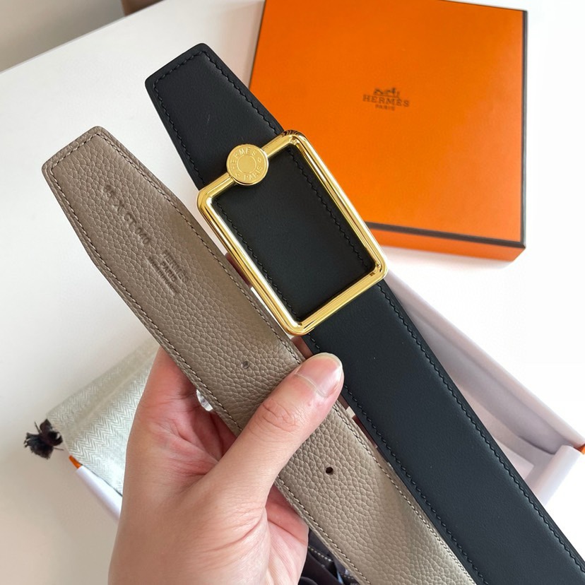 爱马仕官网同步 Hermes-OSCAR BELT BUCKLE & REVERSIBLE LEATHE
