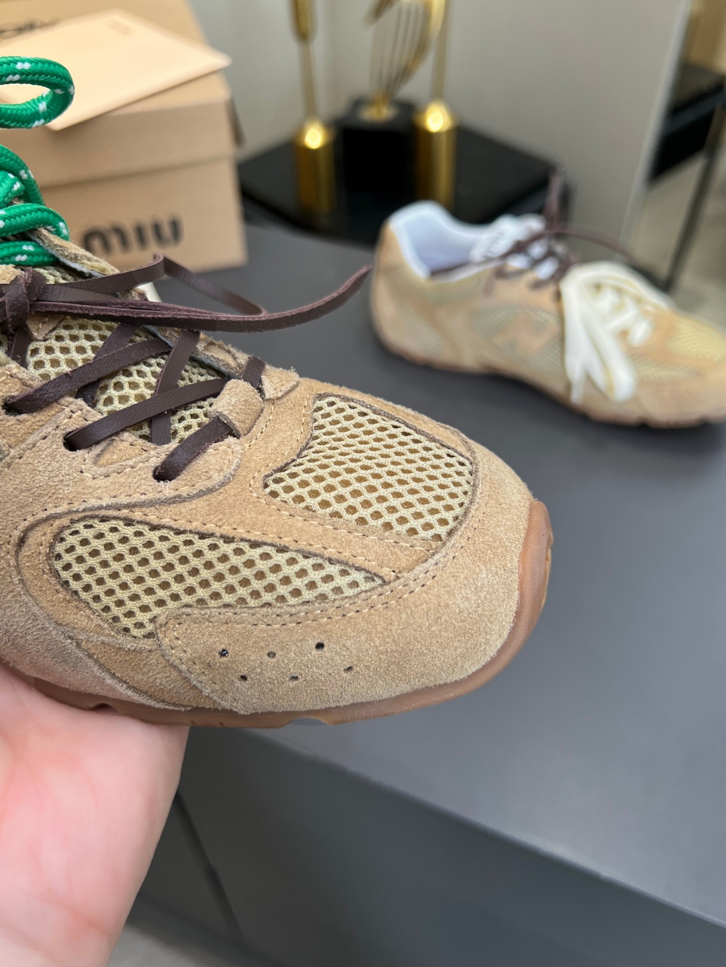 Miu Miu x New Balance 530 Sneakers - Couple Edition, Leather & Mesh, Multiple Colors 7 a1711457109125 0861