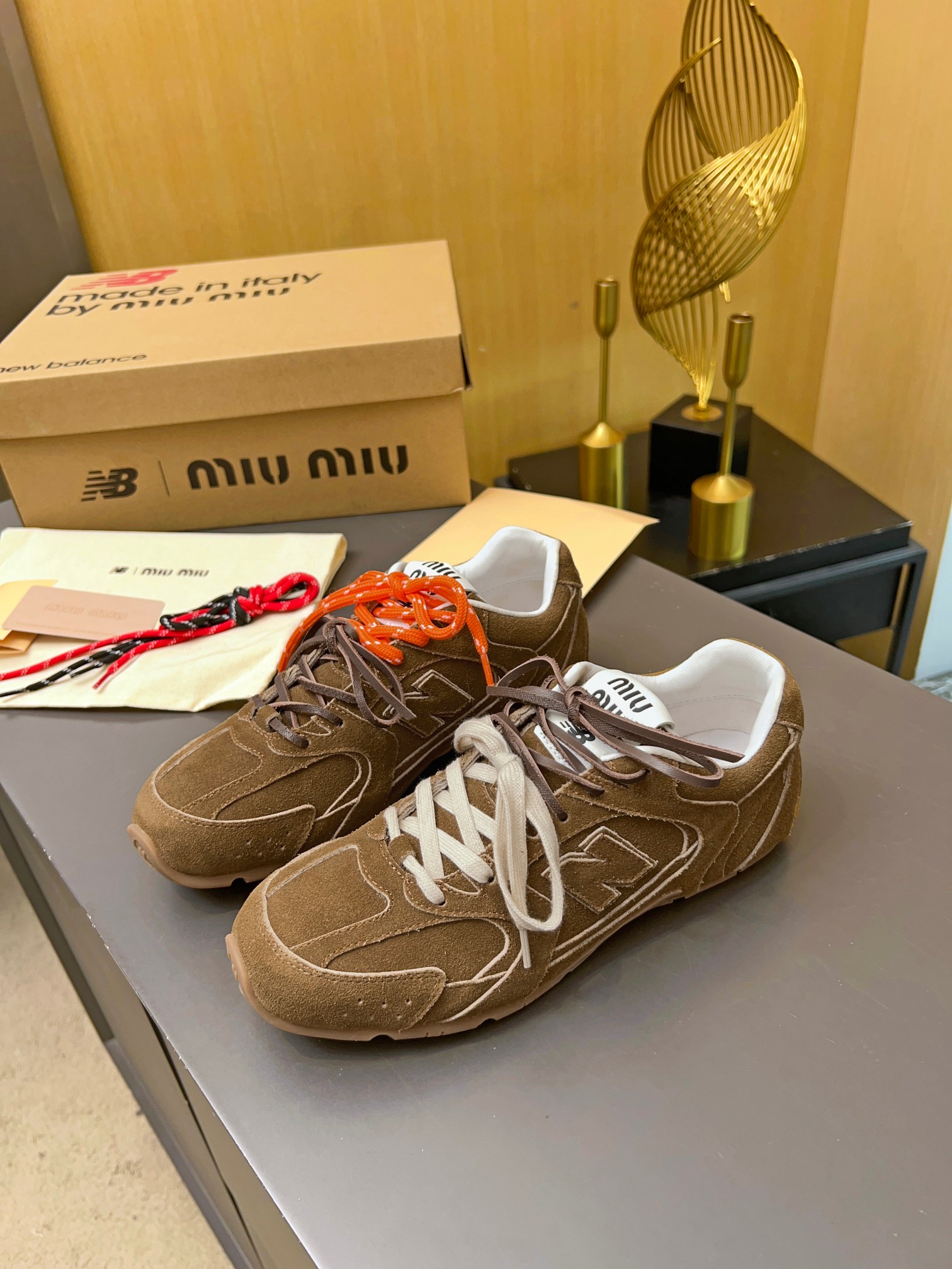 Miu Miu x New Balance 530 Suede Sneakers - Limited Edition, Unisex Design 4 a1712140189440 0240