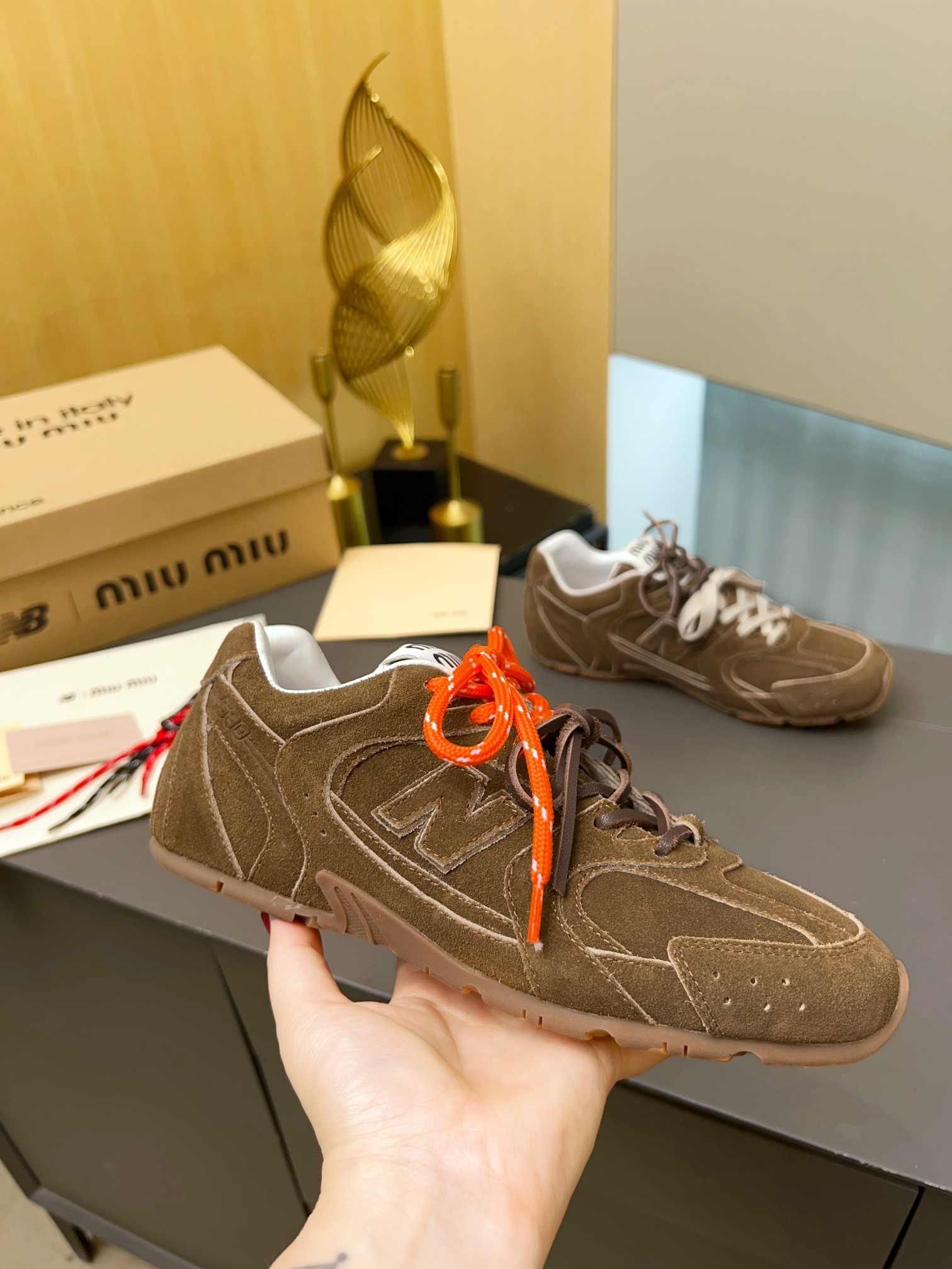 Miu Miu x New Balance 530 Suede Sneakers - Limited Edition, Unisex Design 1 a1712140189558 2713