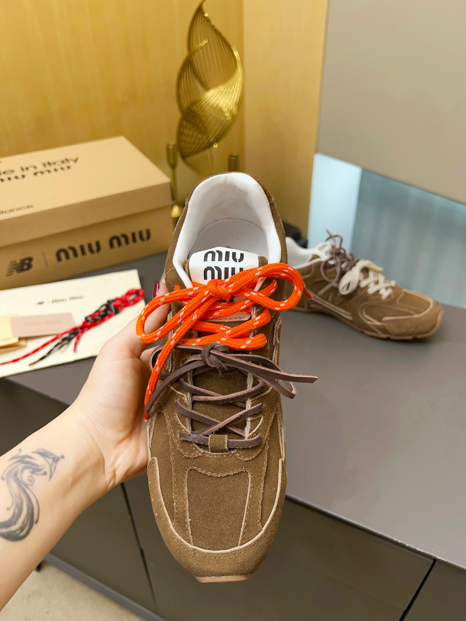 Miu Miu x New Balance 530 Suede Sneakers - Limited Edition, Unisex Design 6 a1712140205858 6644