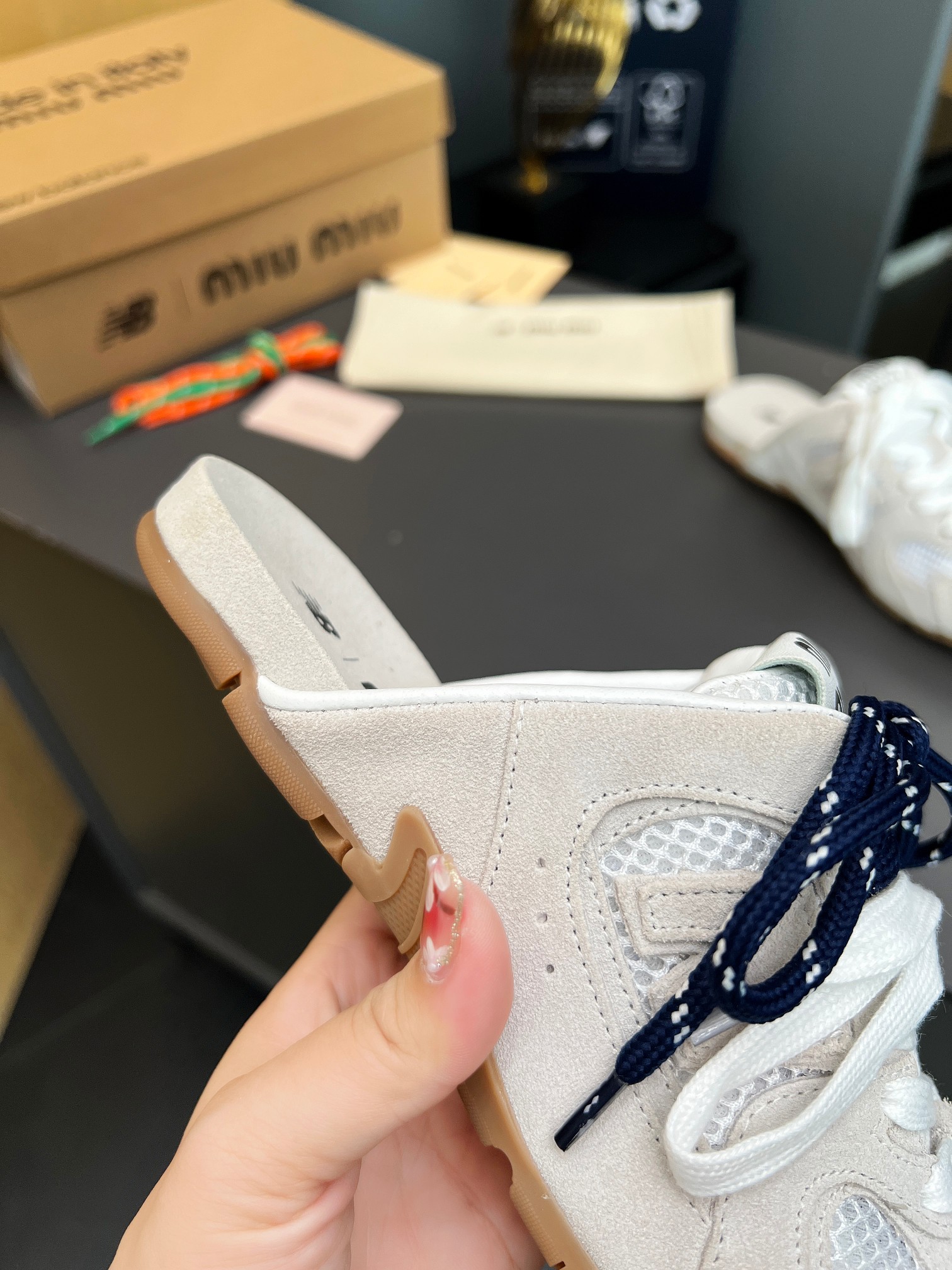 Miu Miu x New Balance 530SL Sneaker Slides - Comfortable & Stylish 6 a1725896564449 6118