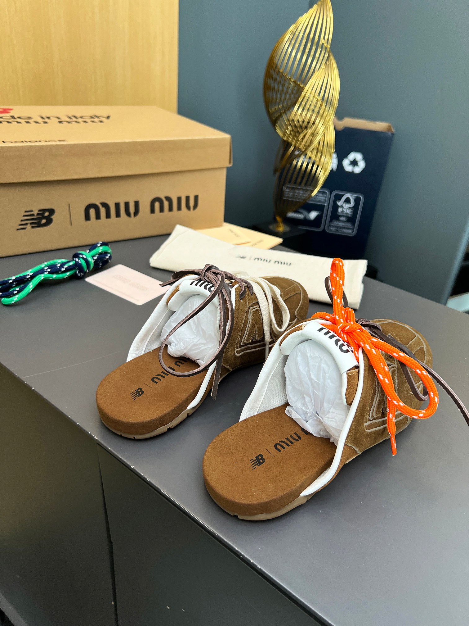 Miu Miu x New Balance 530SL Suede Mules Slides Sneakers 4 a1726063951303 1425