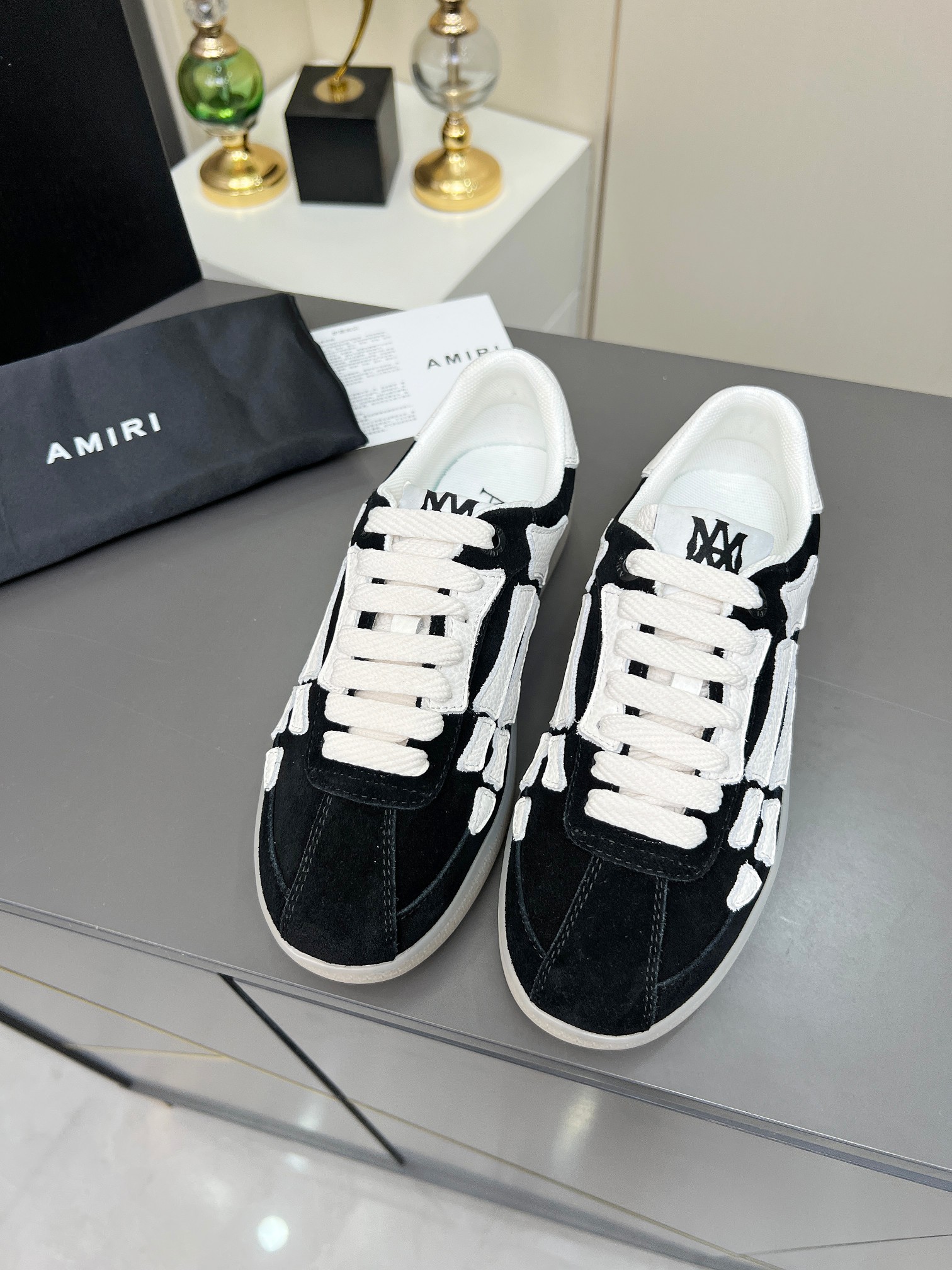 Amiri Amiri骨头鞋 特价 35/1 36/2 37/2 38/2 40/1